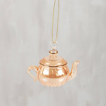 Load image into Gallery viewer, Glass Teapot Ornament
