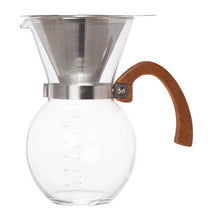 Load image into Gallery viewer, Fino Pour-Over Coffee Maker with Bamboo Handle
