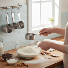 Load image into Gallery viewer, Measuring Cup 4 Piece Set Stainless Steel
