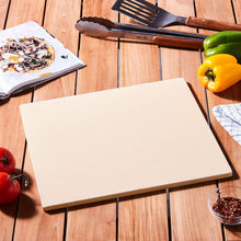 Load image into Gallery viewer, Outset Rectangular Pizza Grill Stone, 14" x 16"

