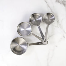 Load image into Gallery viewer, Stainless Steel Measuring Cups 4 Pc Set
