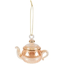 Load image into Gallery viewer, Glass Teapot Ornament
