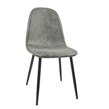 Load image into Gallery viewer, Modern Accent Dining Chairs Upholstered Seat, Metal Legs (Set of 4) [Online Only]
