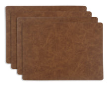 Load image into Gallery viewer, KAF Home Santiago Faux Leather Placemat-Various Colors [Online Only]
