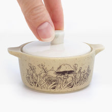 Load image into Gallery viewer, Pyrex-Inspired Forest Fancies Casserole Ceramic Trinket Box [Online Only]
