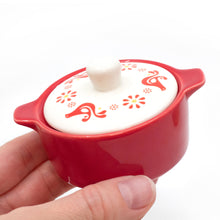 Load image into Gallery viewer, Pyrex-Inspired Friendship Casserole Ceramic Trinket Box [Online Only]

