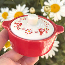 Load image into Gallery viewer, Pyrex-Inspired Friendship Casserole Ceramic Trinket Box [Online Only]
