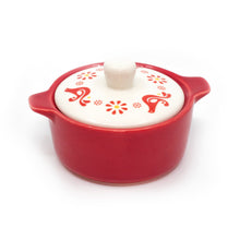 Load image into Gallery viewer, Pyrex-Inspired Friendship Casserole Ceramic Trinket Box [Online Only]
