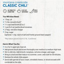 Load image into Gallery viewer, Montana Creekside Classic Chili Mix
