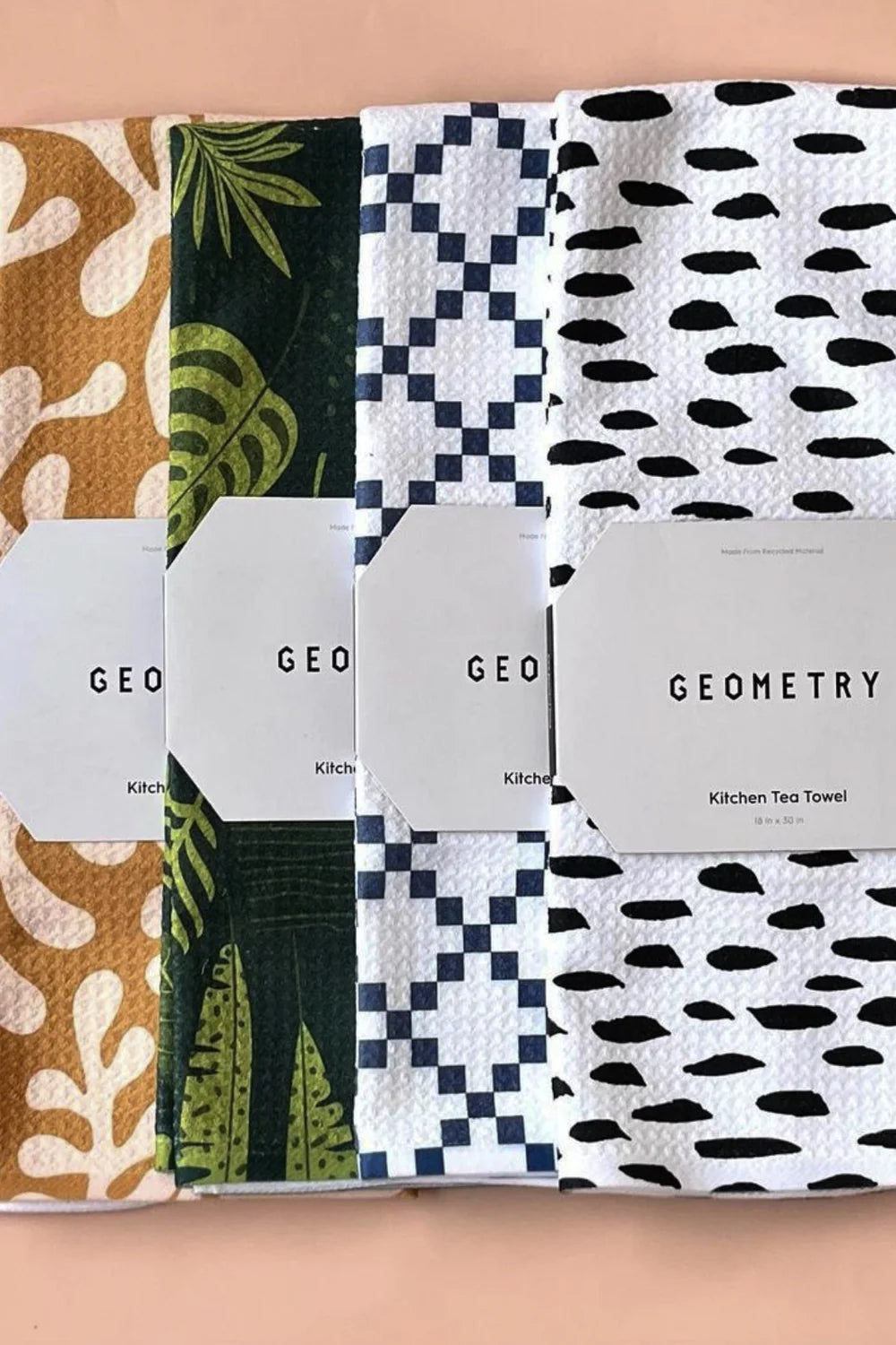 Geometric Kitchen Towels: A Modern Twist on a Kitchen Essential