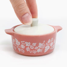 Load image into Gallery viewer, Pyrex-Inspired Gooseberry Casserole Ceramic Trinket Box [Online Only]
