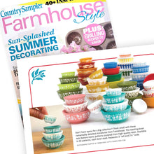 Load image into Gallery viewer, Mini Pyrex-Inspired Mixing Bowls – Retro Stackable Display Set [Online Only]
