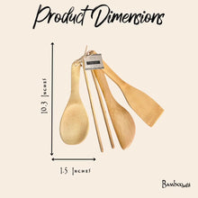 Load image into Gallery viewer, Bamboo Kitchen Utensil Set | 4 Pieces [Online Only]
