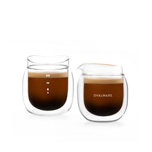 Load image into Gallery viewer, Double Wall Espresso Pouring Glass (Set of 2) [Online Only]
