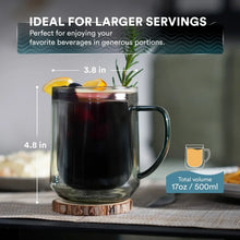 Load image into Gallery viewer, Double Wall Mug - 500ml/17oz (Set of 2) [Online Only]
