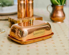 Load image into Gallery viewer, Copper Butter Dish [Online Only]
