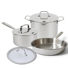 Load image into Gallery viewer, Alva 6-Piece 5-Ply Fully Clad Cookware Set [Online Only]
