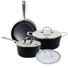 Load image into Gallery viewer, Alva 6-Piece Non-Stick Cookware Set—Black [Online Only]
