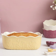 Load image into Gallery viewer, Mason Cash In The Meadow 1 Qt. Loaf Pan Yellow
