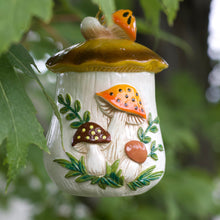 Load image into Gallery viewer, Merry Mushroom-Inspired 70s Hand-Painted Christmas Ornament [Online Only]
