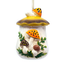 Load image into Gallery viewer, Merry Mushroom-Inspired 70s Hand-Painted Christmas Ornament [Online Only]

