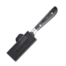 Load image into Gallery viewer, Messermeister Black Magnetic Leather Edge-Guard - 4" [Online Only]
