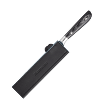 Load image into Gallery viewer, Messermeister Black Magnetic Leather Edge-Guard - 8.5" [Online Only]
