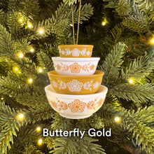 Load image into Gallery viewer, Mini Pyrex-Inspired Bowl Ornament | Retro Christmas Tree Decor [Online Only]
