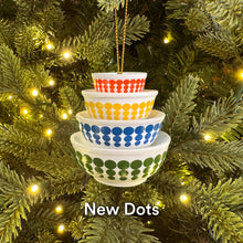 Load image into Gallery viewer, Mini Pyrex-Inspired Bowl Ornament | Retro Christmas Tree Decor [Online Only]

