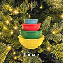 Load image into Gallery viewer, Mini Pyrex-Inspired Bowl Ornament | Retro Christmas Tree Decor [Online Only]
