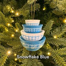 Load image into Gallery viewer, Mini Pyrex-Inspired Bowl Ornament | Retro Christmas Tree Decor [Online Only]
