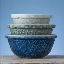 Load image into Gallery viewer, Mason Cash Nautical Boat Navy Mixing Bowl Size 12

