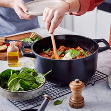 Load image into Gallery viewer, Alva Cast Enamel Round Dutch Oven Black—5 QT. [Online Only]
