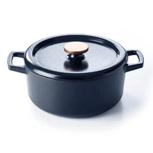 Load image into Gallery viewer, Alva Cast Enamel Round Dutch Oven Black—5 QT. [Online Only]
