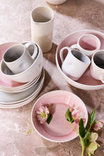 Load image into Gallery viewer, Pinch Pink Stoneware 16 Piece Dinnerware Set, Service For 4 [Online Only]
