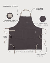 Load image into Gallery viewer, KAF Home Rooted Sustainable Chef's Apron-Various Colors [Online Only]
