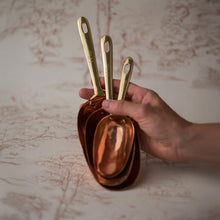 Load image into Gallery viewer, Copper Measuring Scoops [Online Only]
