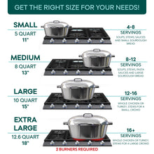 Load image into Gallery viewer, Oval Dutch Oven with Lid - 12.6 Quart (18 Inch) [Online Only]
