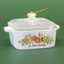 Load image into Gallery viewer, Mini Spice of Life Ornament – Corning Ware–Inspired Casserole [Online Only]
