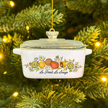 Load image into Gallery viewer, Mini Spice of Life Ornament – Corning Ware–Inspired Casserole [Online Only]

