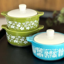 Load image into Gallery viewer, Pyrex-Inspired Spring Blossom Casserole Ceramic Trinket Box [Online Only]
