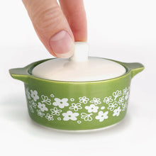 Load image into Gallery viewer, Pyrex-Inspired Spring Blossom Casserole Ceramic Trinket Box [Online Only]
