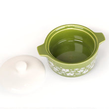 Load image into Gallery viewer, Pyrex-Inspired Spring Blossom Casserole Ceramic Trinket Box [Online Only]
