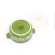 Load image into Gallery viewer, Pyrex-Inspired Spring Blossom Casserole Ceramic Trinket Box [Online Only]
