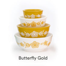 Load image into Gallery viewer, Mini Pyrex-Inspired Mixing Bowls – Retro Stackable Display Set [Online Only]
