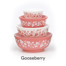 Load image into Gallery viewer, Mini Pyrex-Inspired Mixing Bowls – Retro Stackable Display Set [Online Only]
