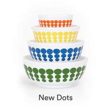 Load image into Gallery viewer, Mini Pyrex-Inspired Mixing Bowls – Retro Stackable Display Set [Online Only]
