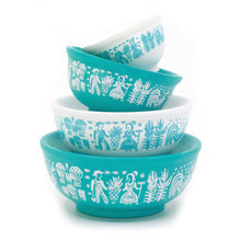 Load image into Gallery viewer, Mini Pyrex-Inspired Mixing Bowls – Retro Stackable Display Set [Online Only]
