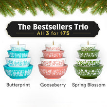 Load image into Gallery viewer, Mini Pyrex-Inspired Bowl Ornament | Retro Christmas Tree Decor [Online Only]

