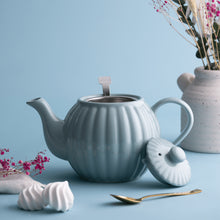 Load image into Gallery viewer, Luxe 6 Cup Teapot Duckegg
